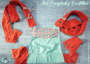 LueMai Tragebaby Schweiz Testbericht Meinung getestet im Test Luemai Geld wert handgemacht MilaMai Tragehilfe