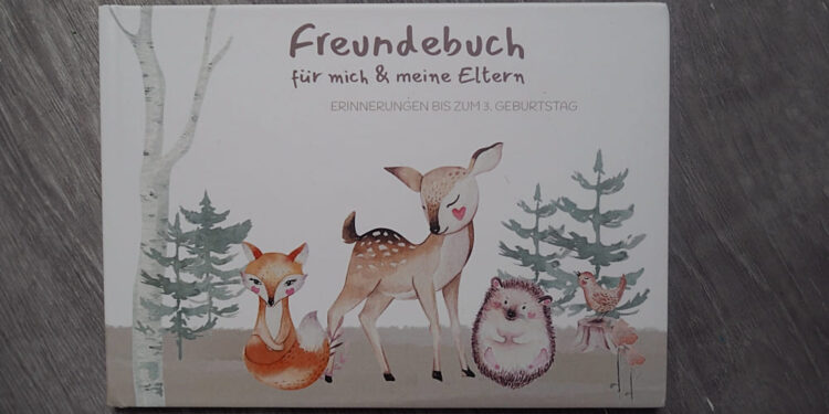 Goldkindchen Freundebuch für die Kita