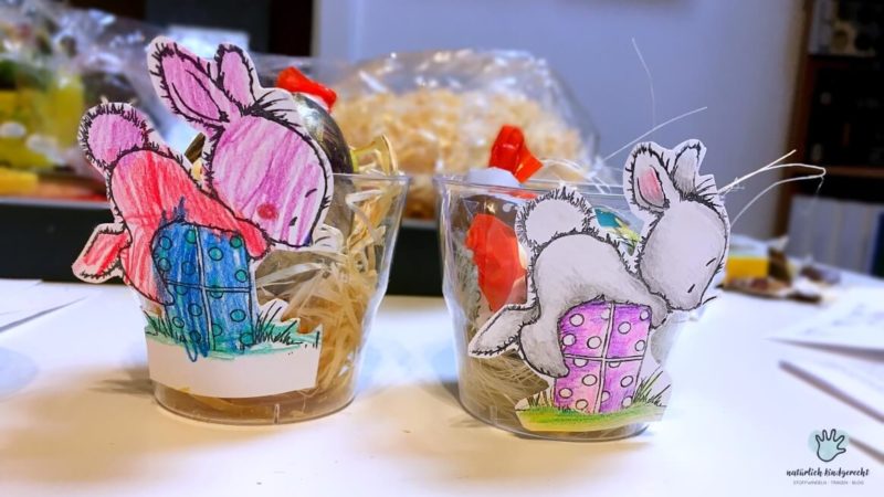 Osternest mit Südtirol Heute Elternblog Suedtirol Ostern Bastelidee Kinder Fernsehen Spaß