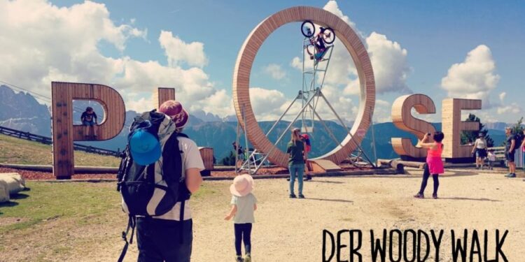 Woody Walk Plose Brixen wandern Südtirol Kinder Wandertipp Wandern mit Zwergen Wanderzwerge Plose Brixen St. Andrä Woody Walk Urlaub Suedtirol Südtirol Wanderempfehlung Kinder Route