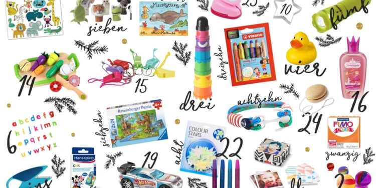 24 Ideen für deinen Adventskalender für Kinder Adventskalender 2018 Adventskalender selber machen Adventskalender basteln Adventskalender Ideen Adventskalender füllen Adventskalender Kleinkind