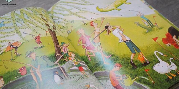 Camping: Urlaub bei Wind und Wetter Mühlenberg Camping Urlaub bei Wind und Wetter Wimmelbuch Buchtipp Sommerferien Kinder lesen Lesevergnügen tolles Wimmelbuch Suchbuch Wimmel Buchtipp Empfehlung