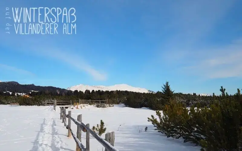 Villanderer Alm rodeln Rodelverleih Eisacktal