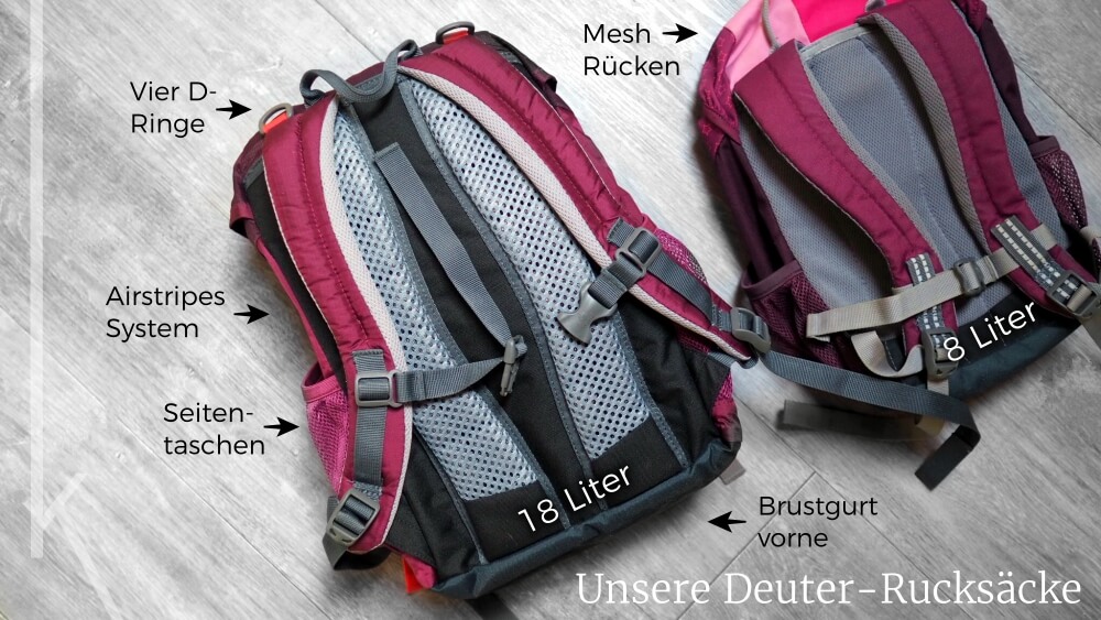 Deuter-Schmusebär-und-Deuter-Junior-im-Vergleich