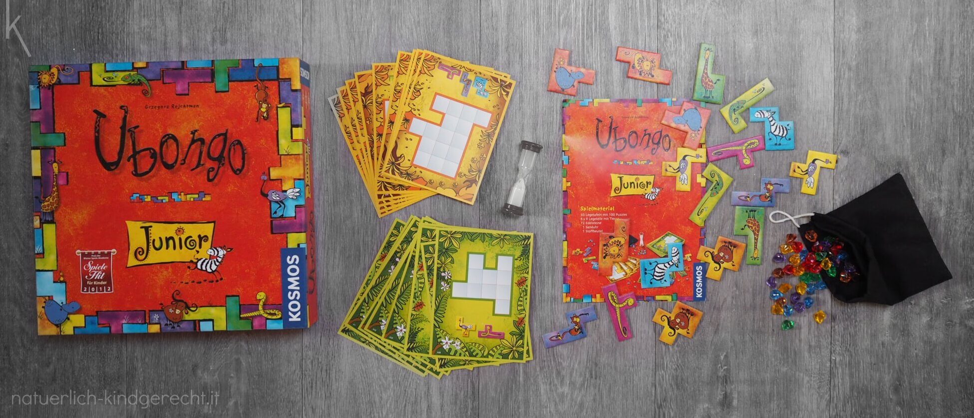 Ubongo Junior Strategiespiel für Kinder