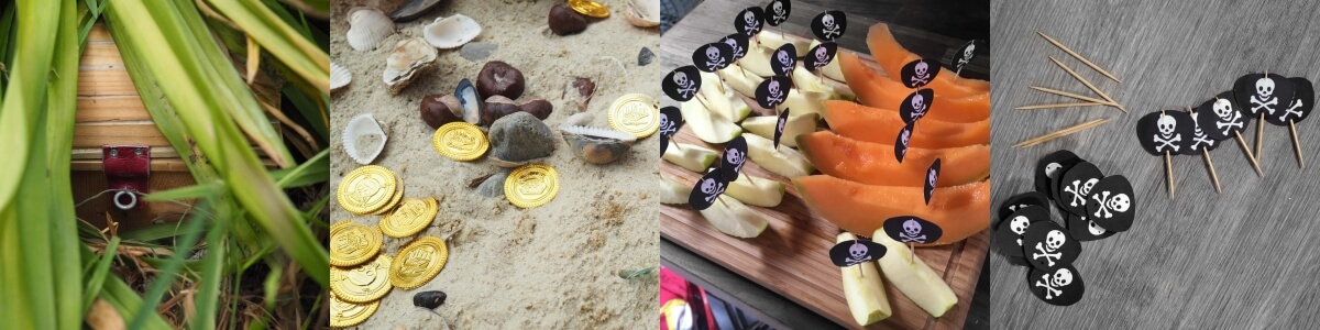Piraten Geburtstagsparty für Kinder