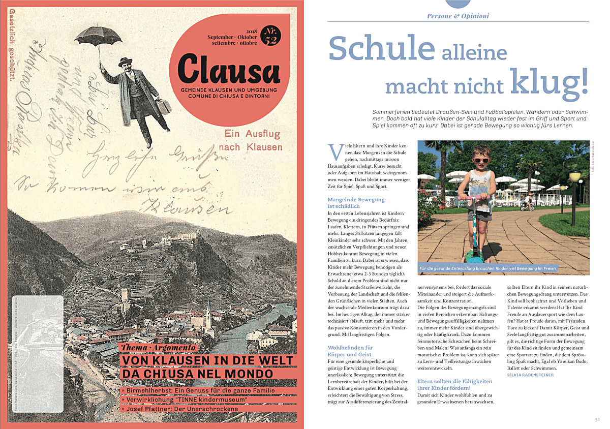 Schule alleine macht nicht klug