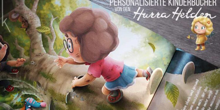 Personalisierte Kinderbücher Hurra Helden persönliches Kinderbuch Urra Eroi