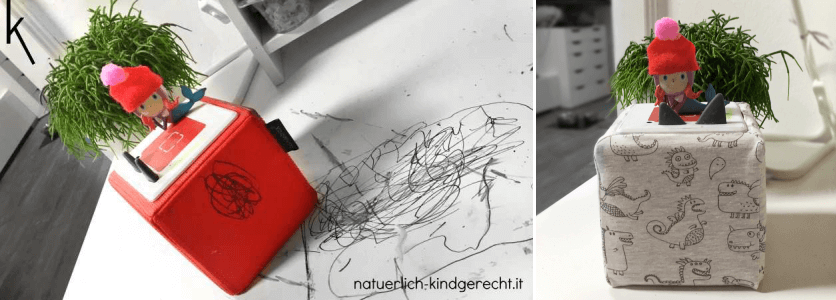 Toniebox Hülle selbernähen Kreativtonie Tonie Box