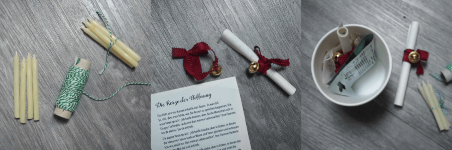 Weihnachtsgeschenk basteln mit Kindern DIY