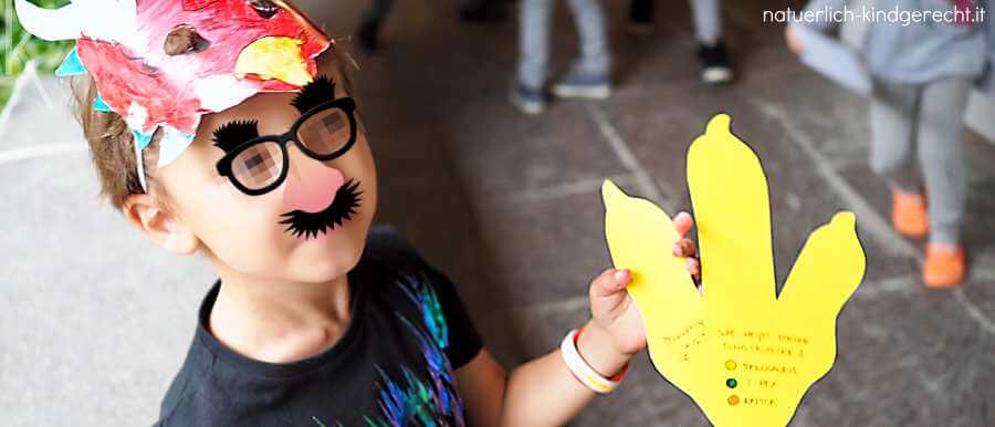 Dinosaurier Schatzsuche Spielideen Dino-Mottoparty