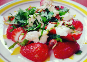 Leckere Erdbeeren in unserem Erdbeer-Gorgonzola-Salat