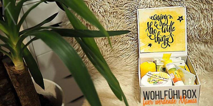 Wohlfühlbox für Schwangere und werdende Mamas