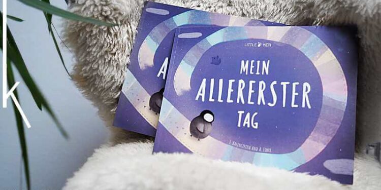 Mein allererster Tag personalisierbares Kinderbuch von Little Yeti