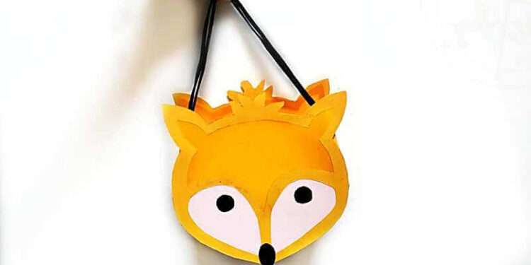 Wir basteln eine Fuchs-Laterne, das Ergebnis