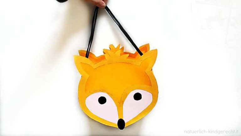 Eine Fuchs-Laterne mit Kindern basteln | Natürlich glücklich
