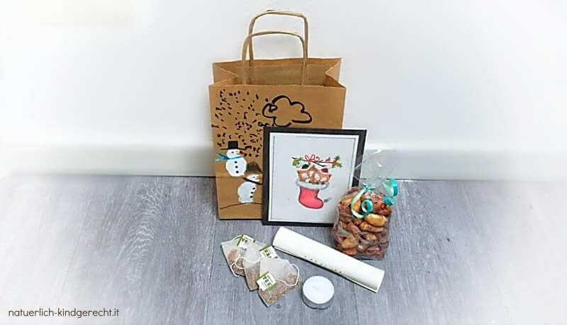 Geschenktüte für die Adventszeit "15 Minuten Weihnachten"