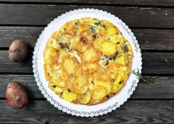 Spanische Kartoffeltortilla Natürlich glücklich