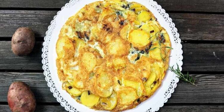 Spanische Kartoffeltortilla Natürlich glücklich