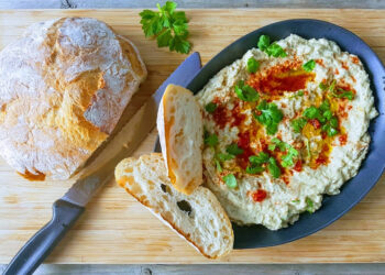 Natürlich glücklich Babaganoush Rezept