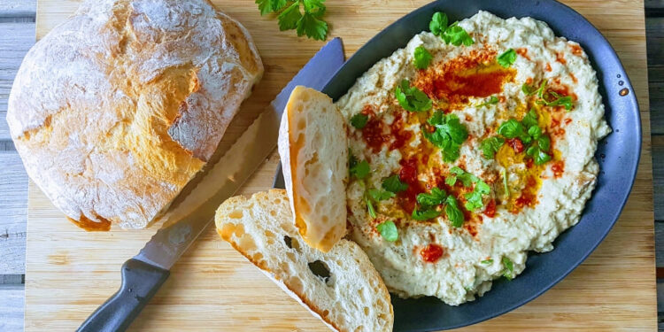Natürlich glücklich Babaganoush Rezept