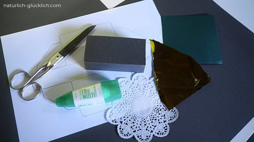 Box basteln DIY Adventskalender