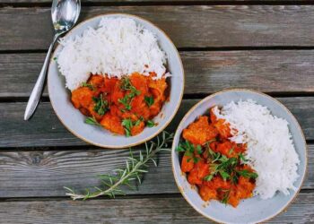 Süßkartoffel-Kürbis-Pfanne