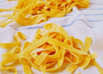 Hausgemachte Tagliatelle