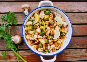 Brotsalat mit Wintergemüse