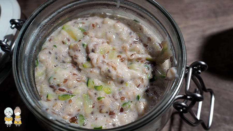 Zoats-Porridge-Oats-mit-Zucchini-gesundes-Frühstück