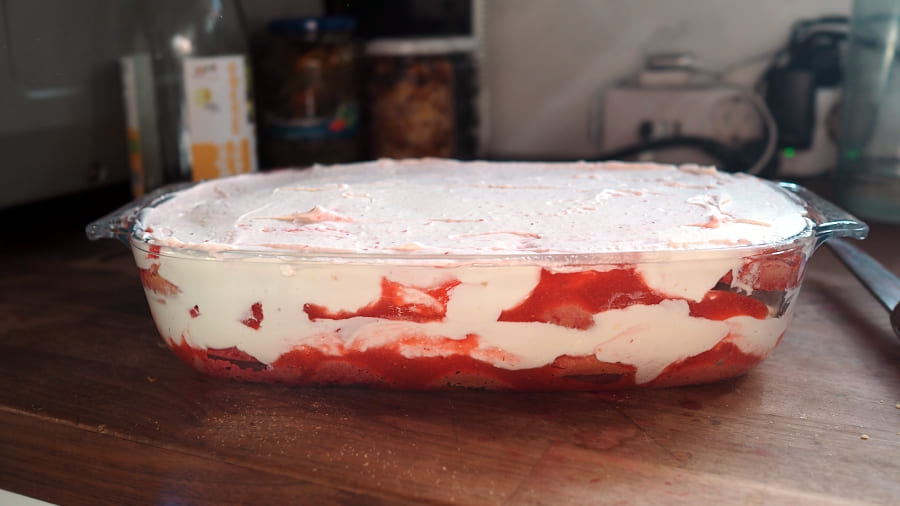 Erdbeer-Tiramisu Rezept aus Italien sommerlicher Tiramisù