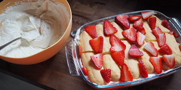 Erdbeer-Tiramisu Rezept aus Italien sommerlicher Tiramisù