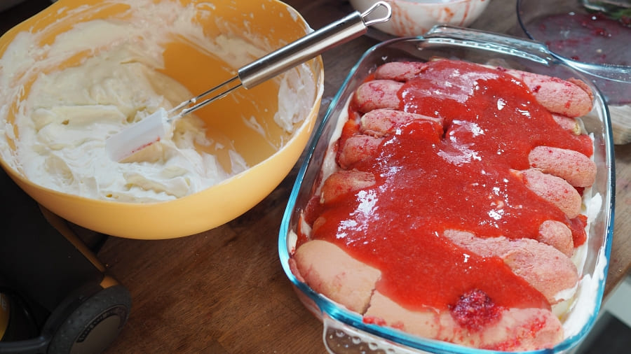Erdbeer-Tiramisu Rezept aus Italien sommerlicher Tiramisù