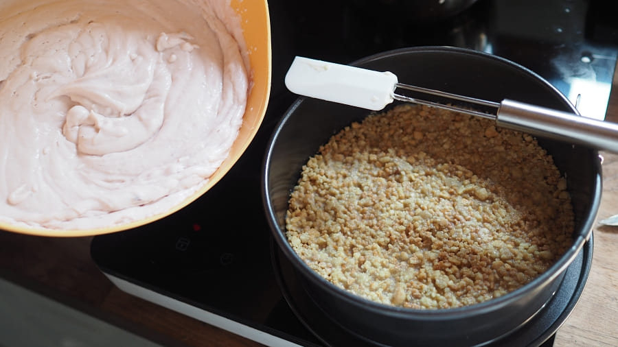 no bake cheesecake kuchen für muttertag einfaches rezept