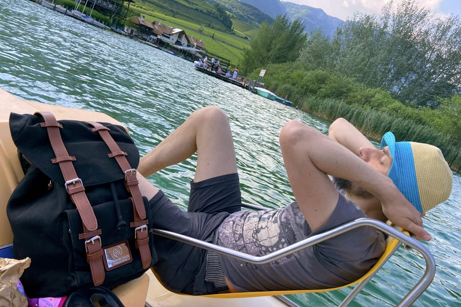 Entspannen am Kalterer See Gaston Luga