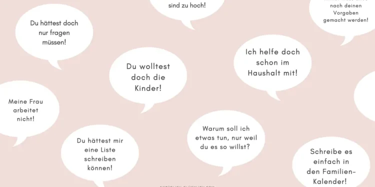 Mental Load Bullshit Bingo