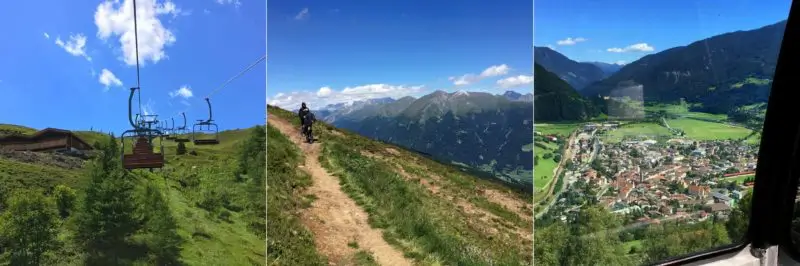 Sterzing-Blick-von-oben-Sessellift-Panorama