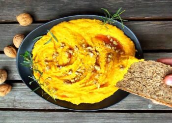 Kürbis-Feta-Dip Rezeptidee aus Suedtirol