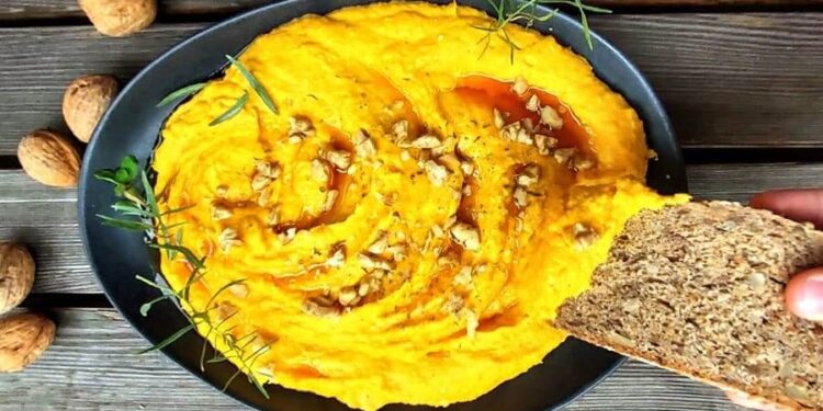 Kürbis-Feta-Dip Rezeptidee aus Suedtirol