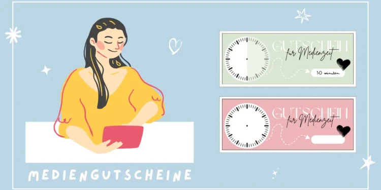 Mediengutschein kostenlose Vorlage Mediennutzung