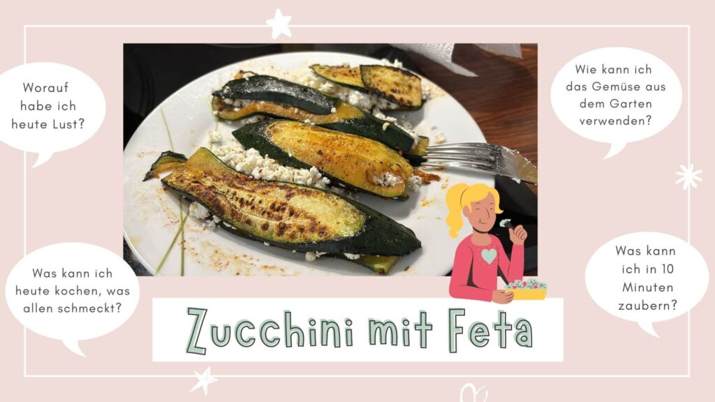 Zucchini mit Feta Rezept