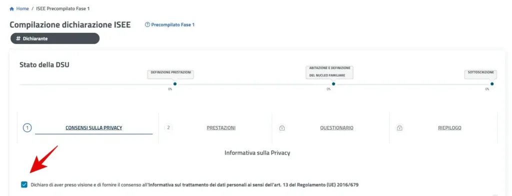 Vorausgefüllte ISEE beantragen 03