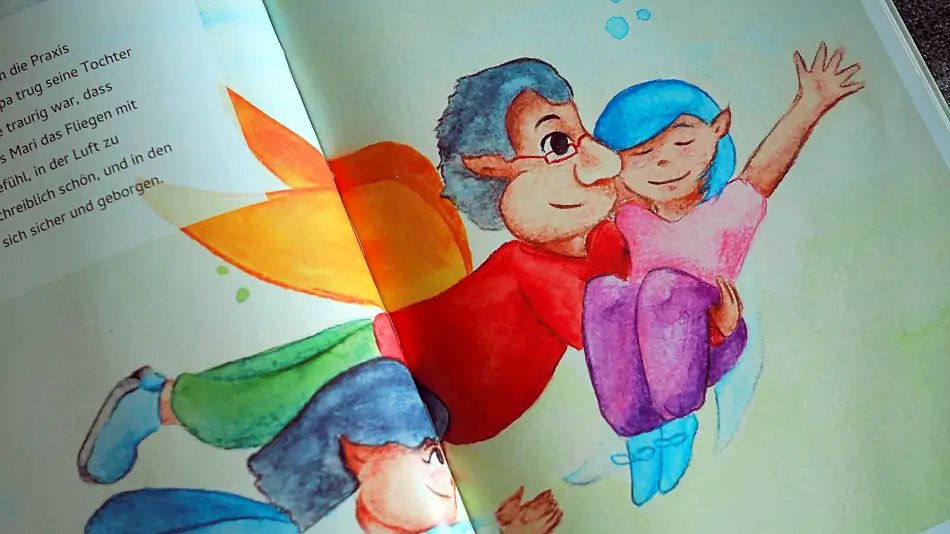 Die Elfe die nicht fliegen konnte Kinderbuch manifestieren für Kinder